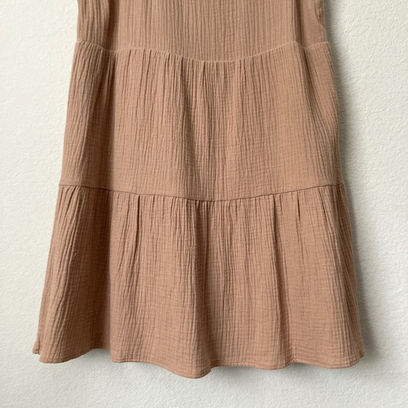 Tan Babydoll Dress- Le Lis - Picture 7 of 10